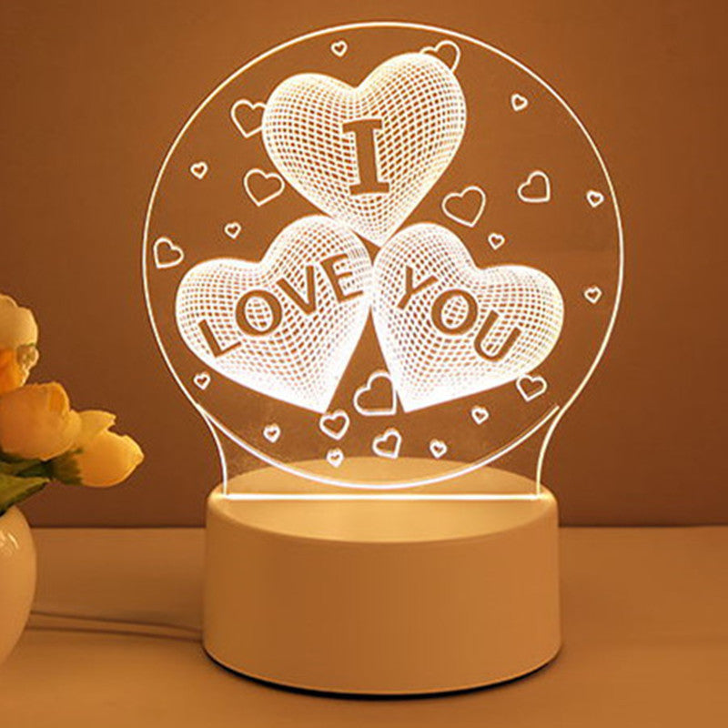 3D Acrylic USB LED Night Lights