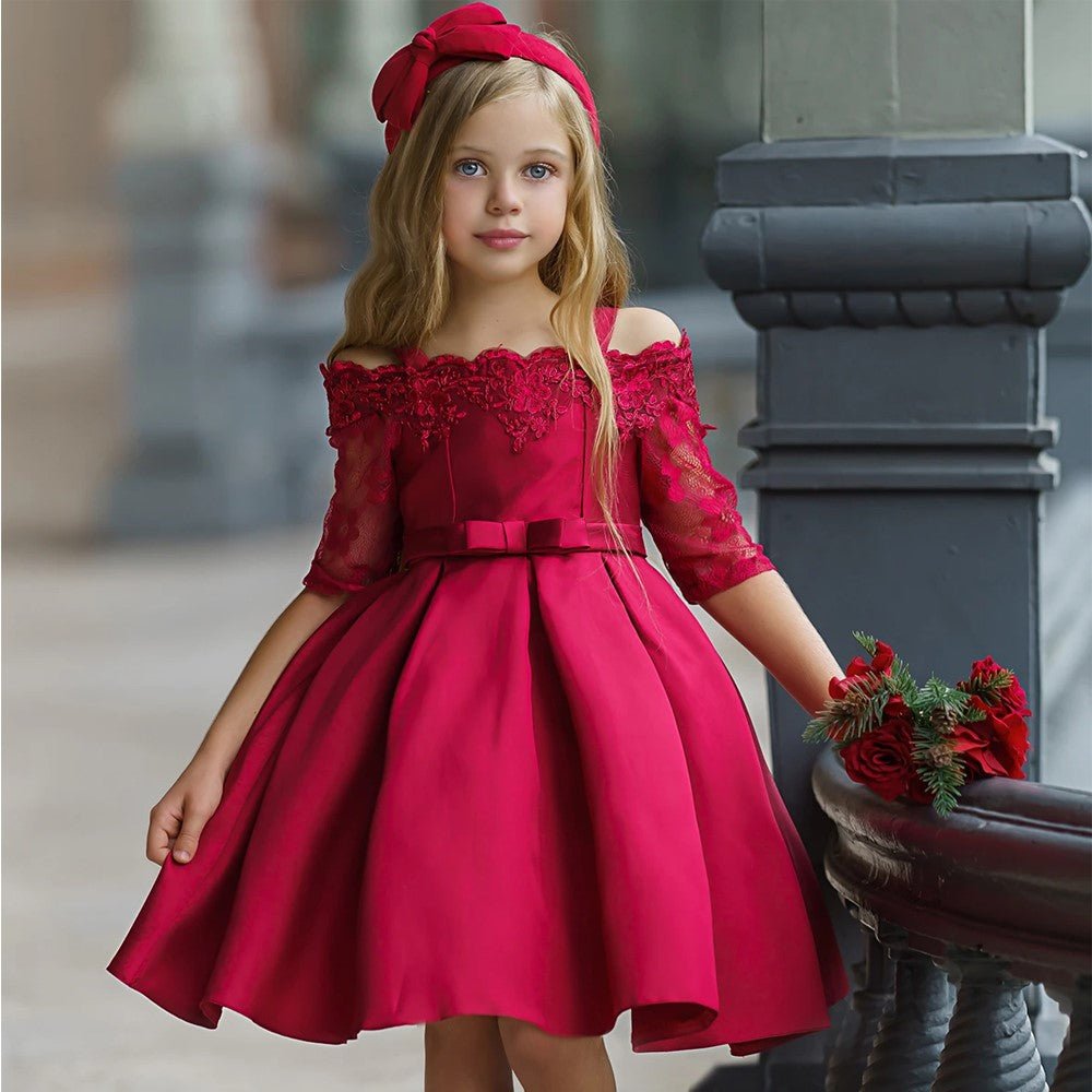 Girls Dress Toddler Tops Skirts Kid Clothes Children Girl wedding dress