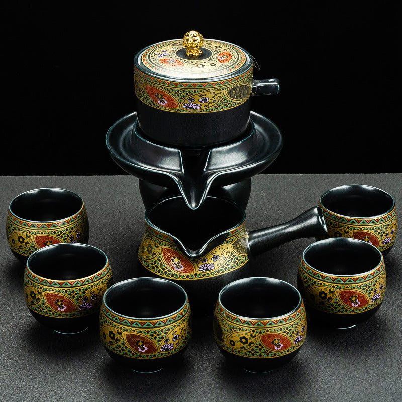 Retro Lazy Kung Fu Tea Set