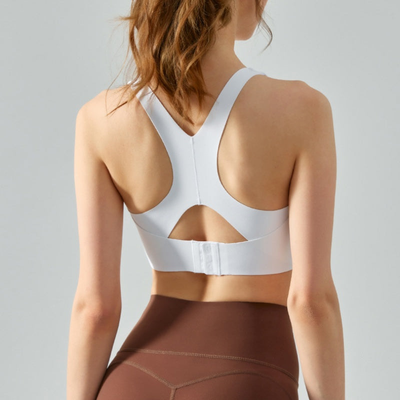 Seamless Composite Yoga Bra Big Chest Makes You Look Small And Beautiful Back One-piece