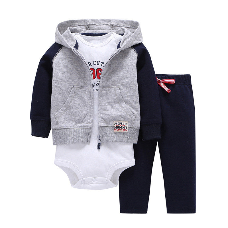 Children Spring and autumn set Baby clothes