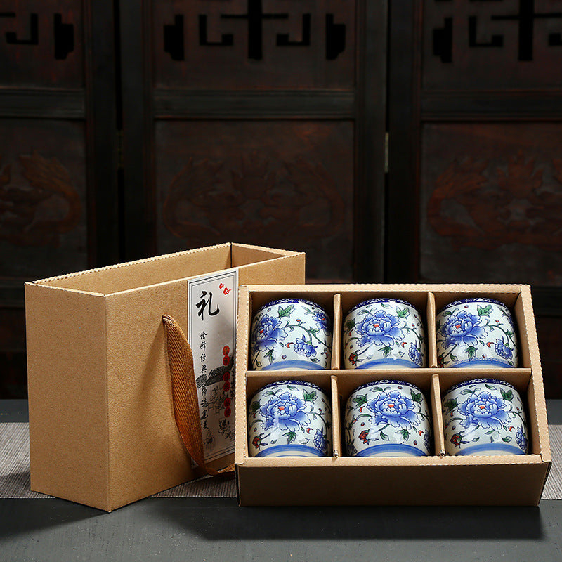 Japanese cup gift box set of cups