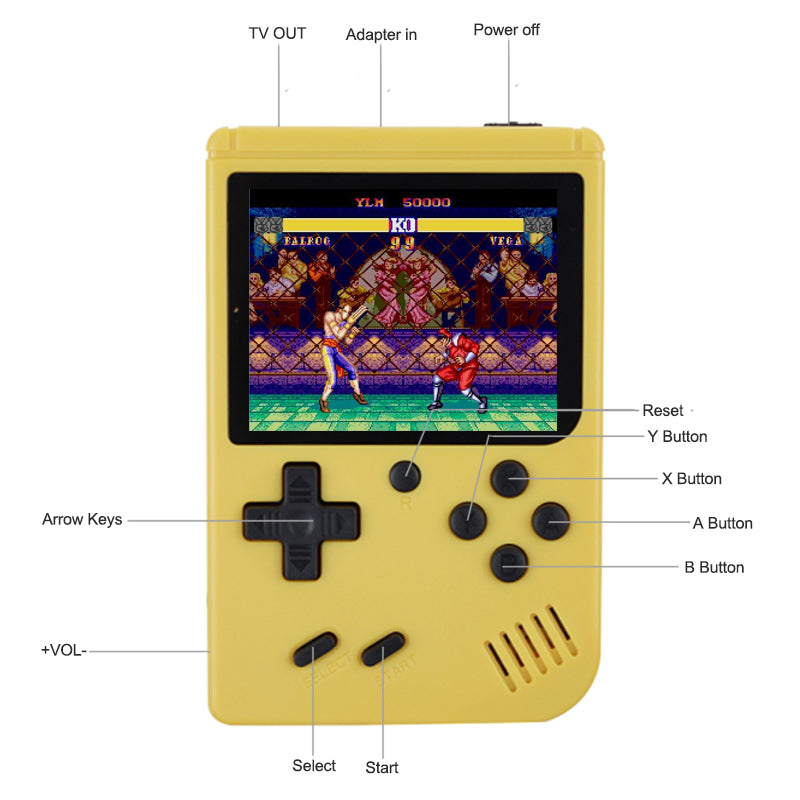 Portable Retro Game Console