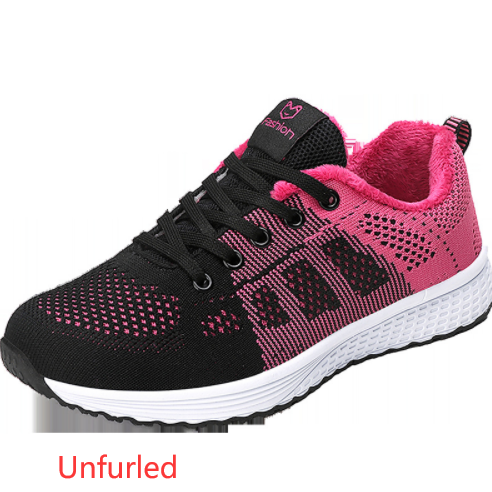 New Style Sports Shoes Women Flying Woven Mesh Women's Shoes Sports Shoes