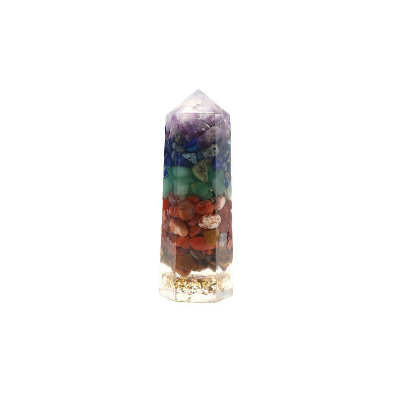 Colorful crystal stone gift box