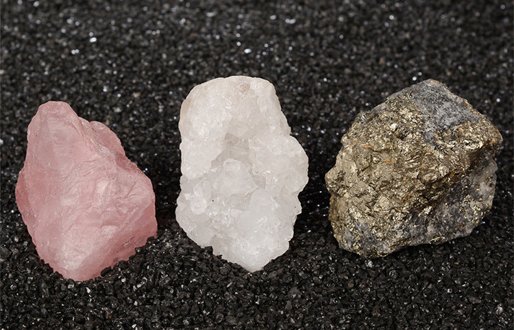 Gift box mineral crystal rocks