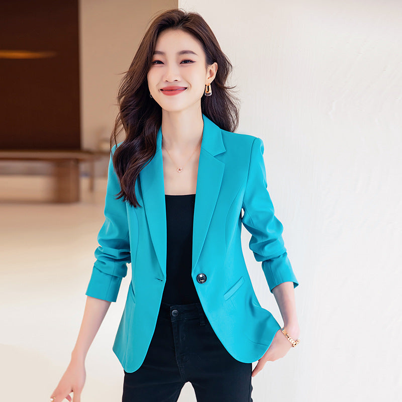 Woman’s blazer Padded Shoulder Small Women's Short Suit blazer