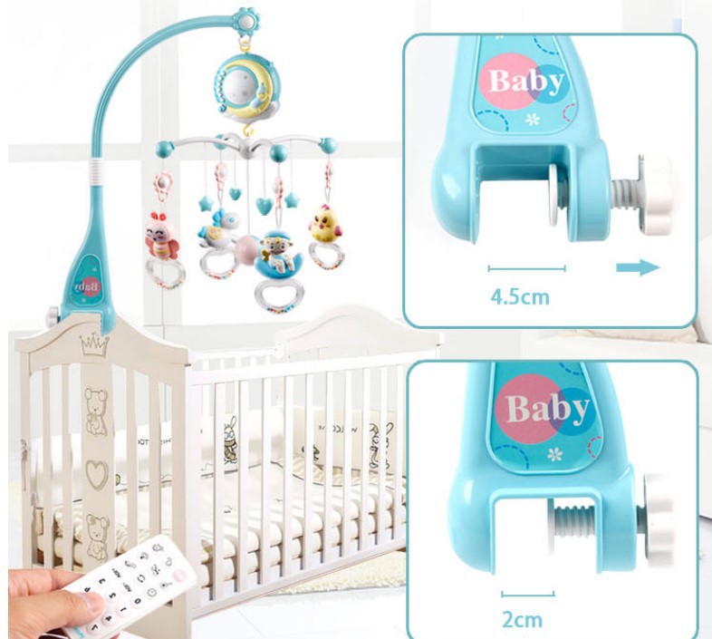 Baby Rattles Crib Mobiles & Toy Holder