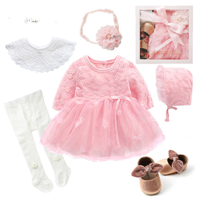 Baby girl gift set