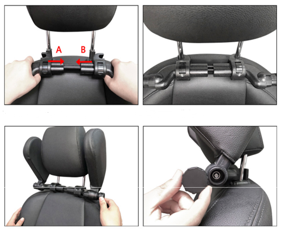 Adjustable Car Headrest Pillow