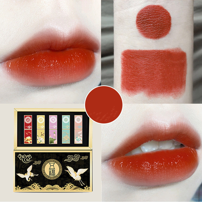 Wufu Lipstick Sample Lipstick Gift Box Set