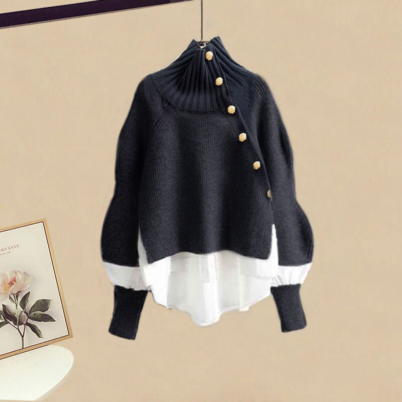 Women's sweater Dress Fashionable Design Autumn Sweater