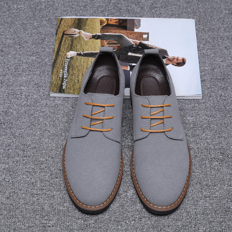 Men's Suede Leather Shoes