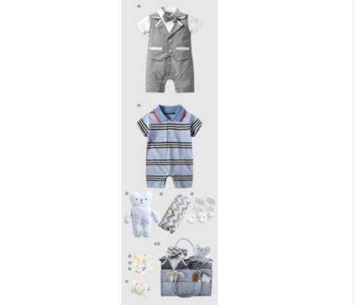 Summer Cotton Spring And Autumn Gentleman Gift Set