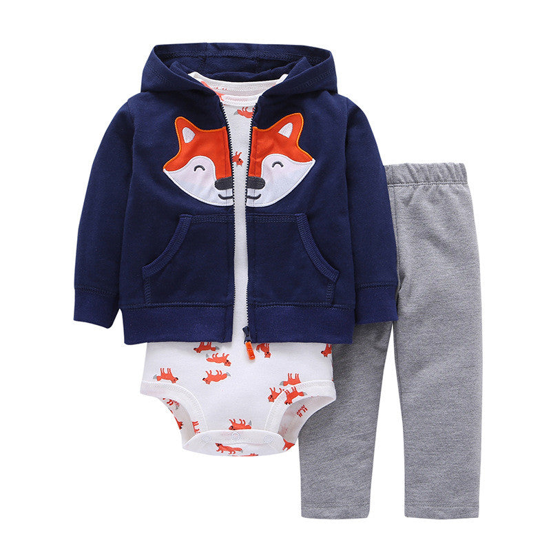 Children Spring and autumn set Baby clothes