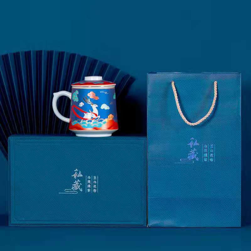 Creative Gift Country Tide Water Cup Mug Set