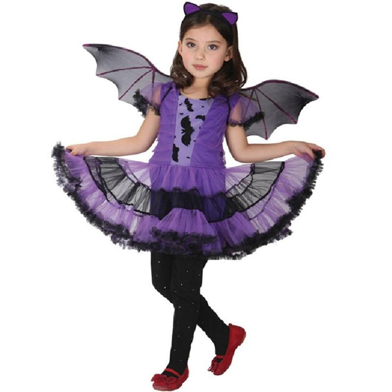 Halloween Costume Wings Headband Girl Dresses