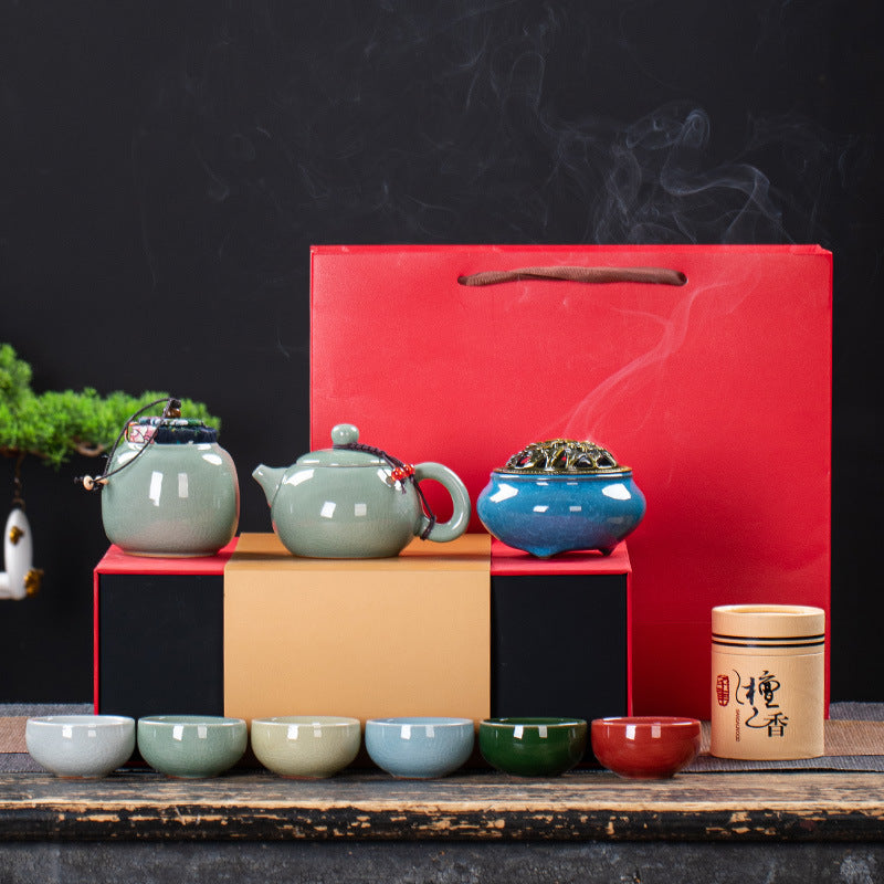 Ceramic Tea Set Accompanying Gift