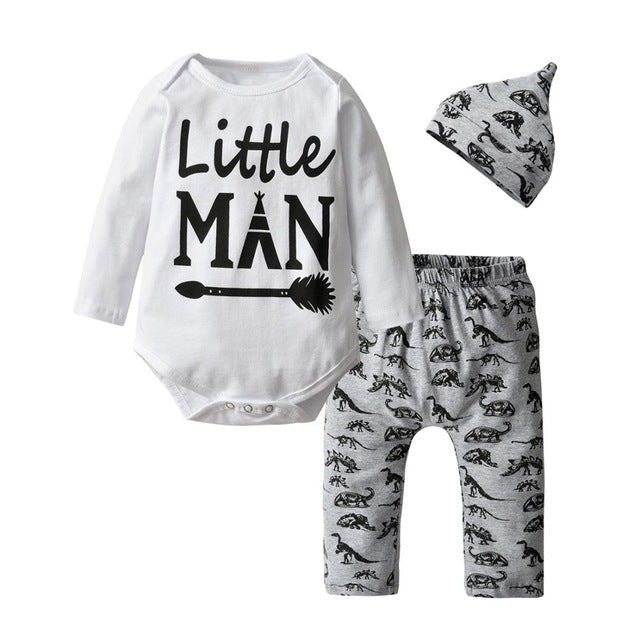 Baby Boy Cloud Pattern Clothes Set