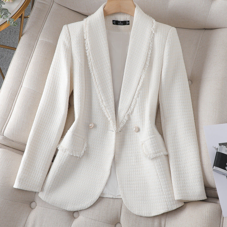 Woman’s Suits blazer Classic Style High-grade Temperament Tweed Coat