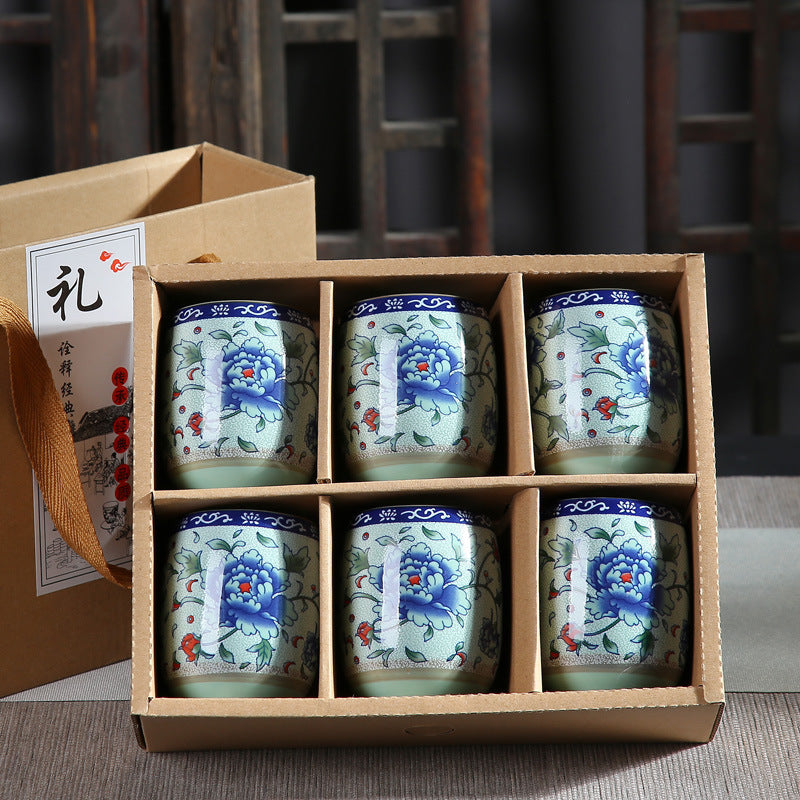 Japanese cup gift box set of cups