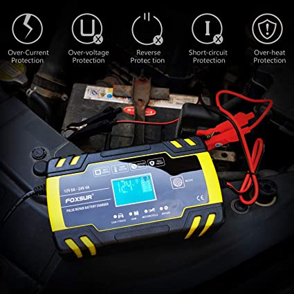 Car Motorcycle battery charger