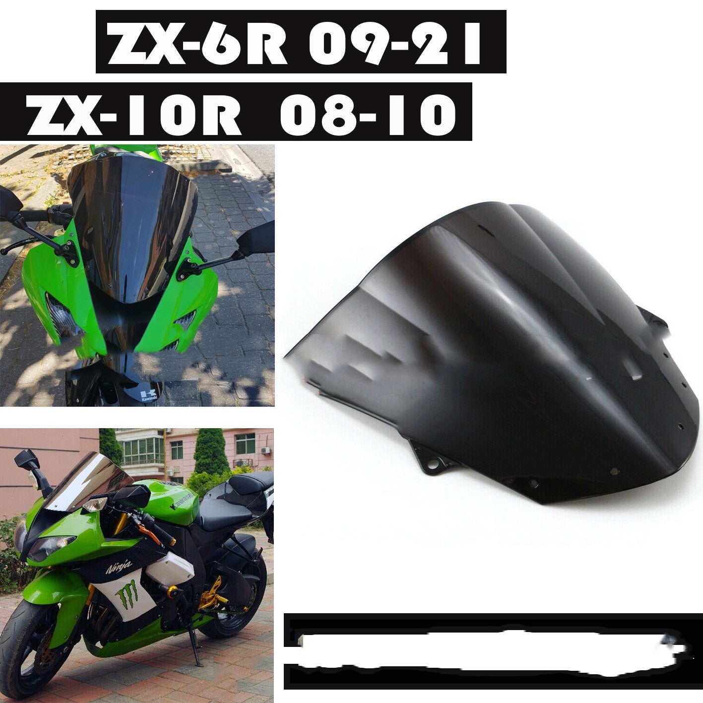 Motorcycle Windscreen Front Windshield