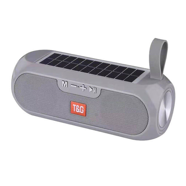 Solar charging bluetooth speaker outdoor portable