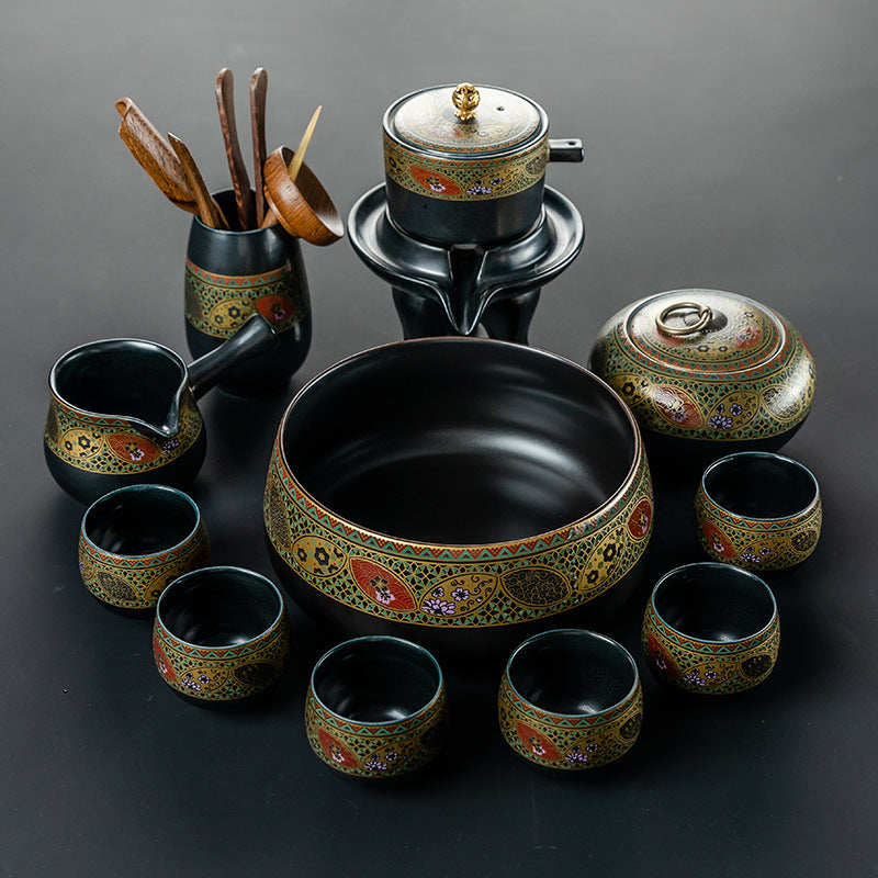 Retro Lazy Kung Fu Tea Set