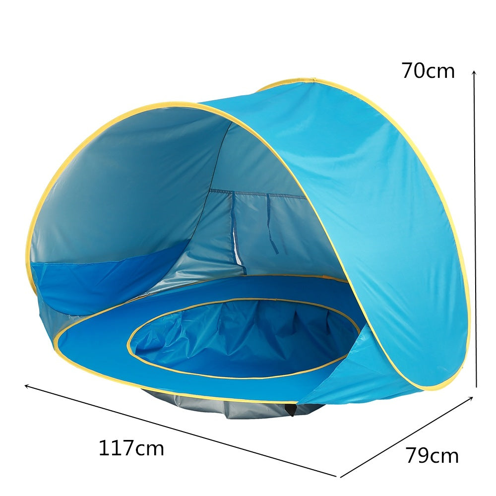 Baby Beach Tent Easy Fold Waterproof Sun Awning