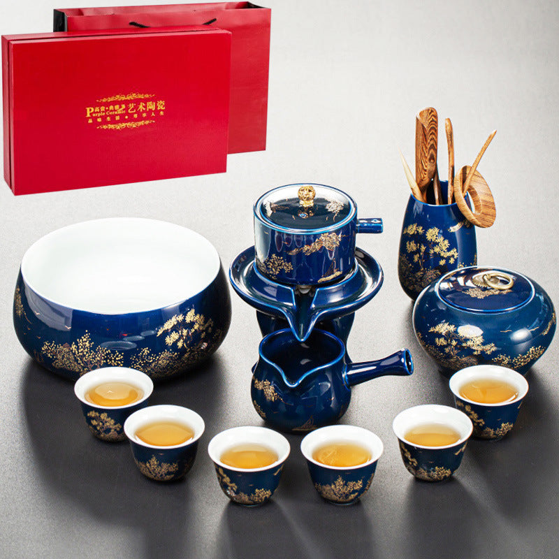 Retro Lazy Kung Fu Tea Set