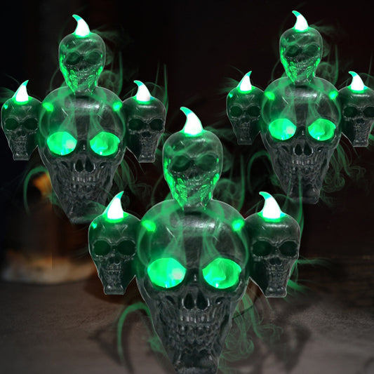 Smoke Skull Candle Lamp