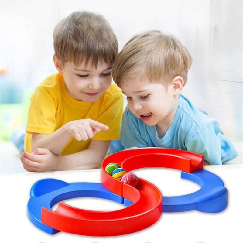 Parent-Child Interaction Toy 88 Track Ball Toys Children Sense Training Toy for Kindergarten Kids Educational Toy Gift