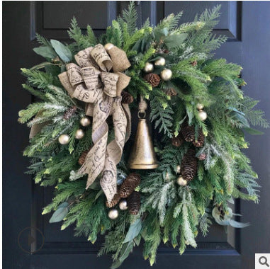 Handmade Christmas door decoration Hanging Christmas Wall Decoration