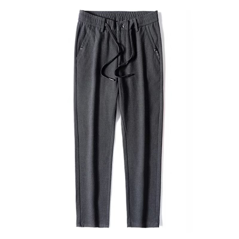 Casual Trousers Men's Loose-fitting Sanding Straight Pants