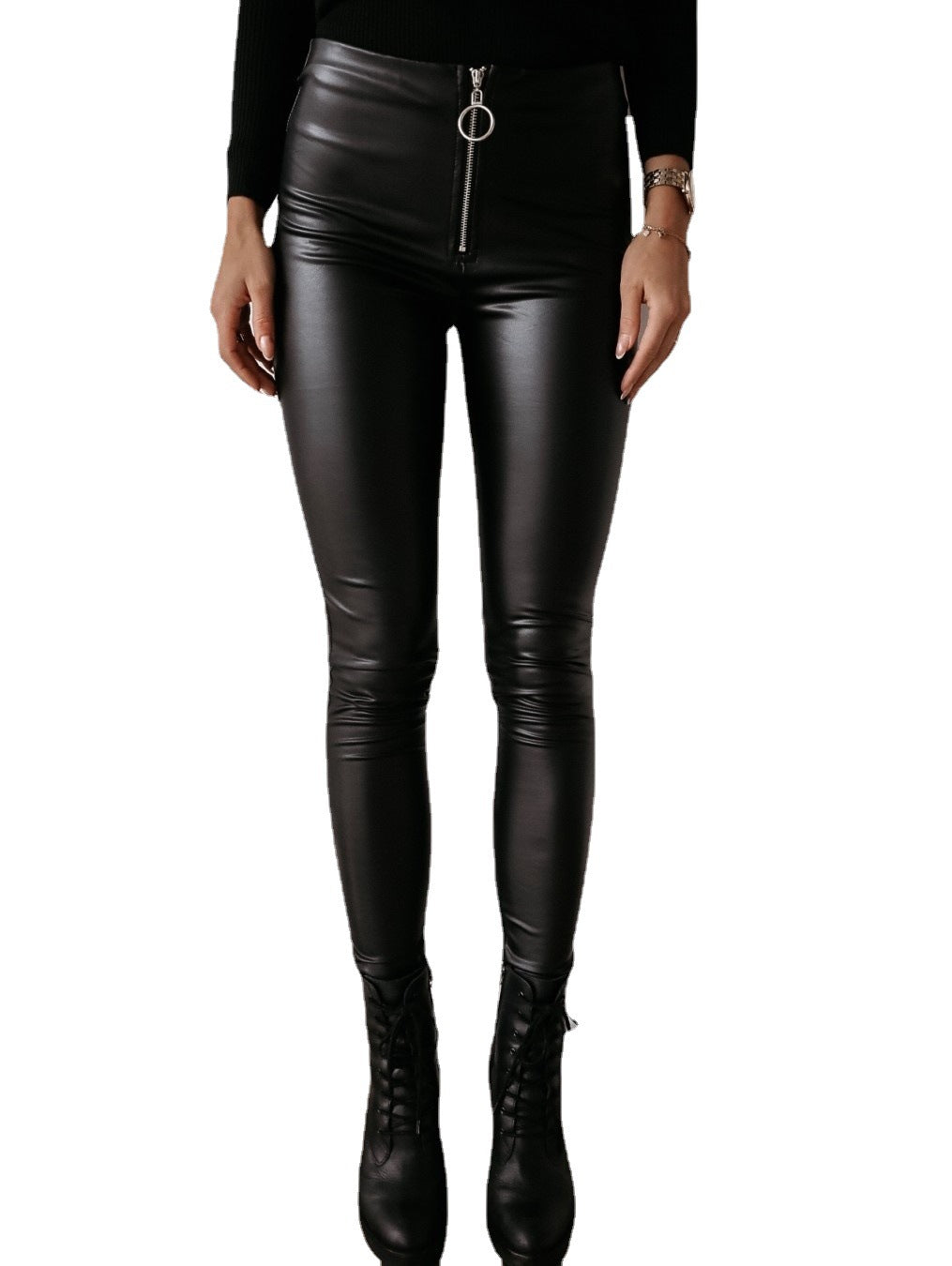 Explosive Sexy PU Leather Pants Women