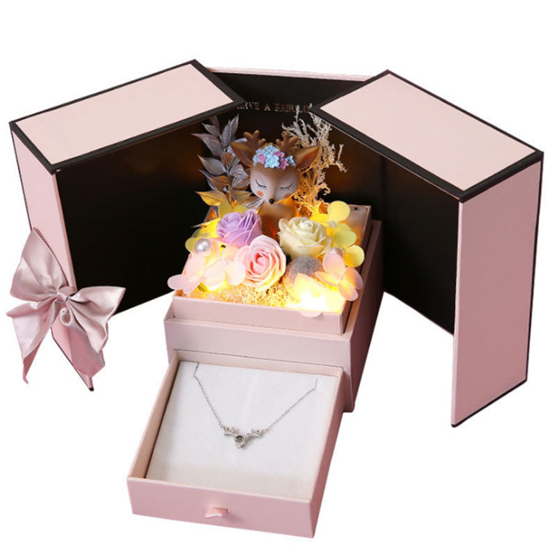 Flower Gift Box Valentine's Day Gift Packaging Box