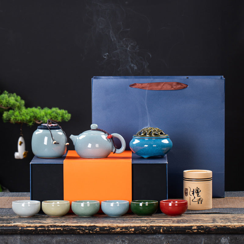 Ceramic Tea Set Accompanying Gift