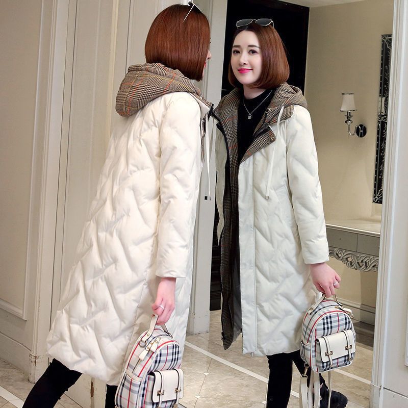 Woman’s Korean Style jacket Versatile Cotton-padded Jacket Thick Hooded