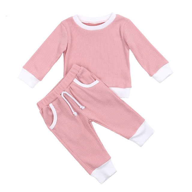 Boys and girls Clothes Tops+Pants for kids Children clothes