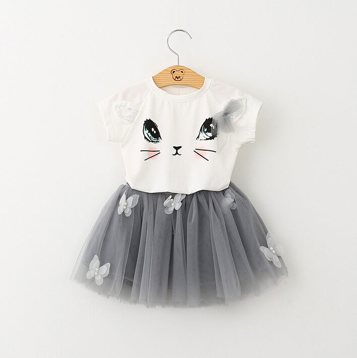 Baby Girl Cat T-Shirt