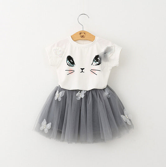 Baby Girl Cat T-Shirt