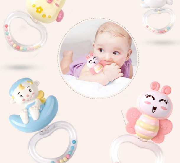 Baby Rattles Crib Mobiles & Toy Holder