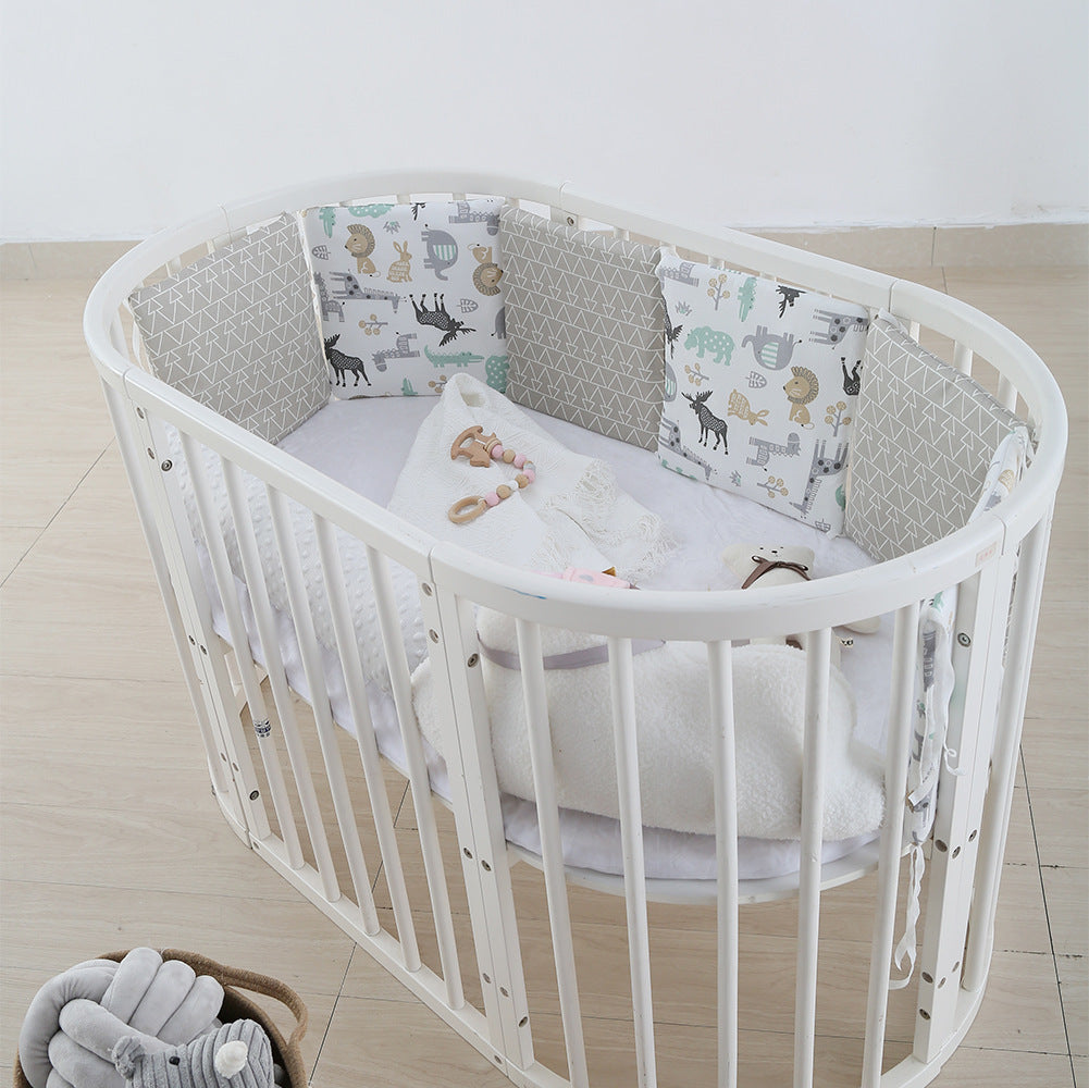 Cotton Crib Bed Circumference Baby Anti-collision Kit