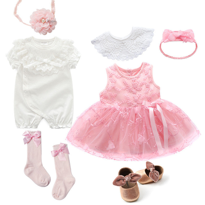 Baby girl gift set