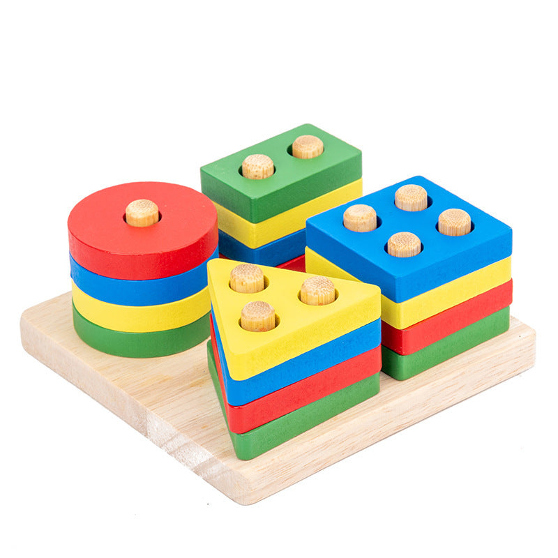 Early Childhood Education Puzzle Block Children's Toys