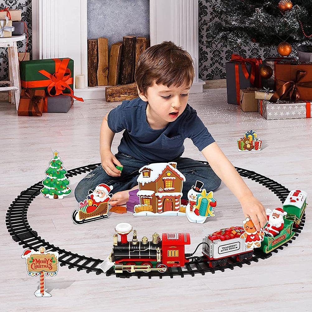 Electric Christmas Train Electric Lamplight Music Hangable