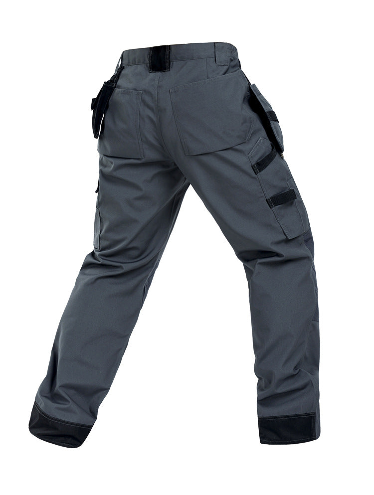 Workwear Autumn Trousers Multi Pocket Sturdy Machine Repair Pants Loose