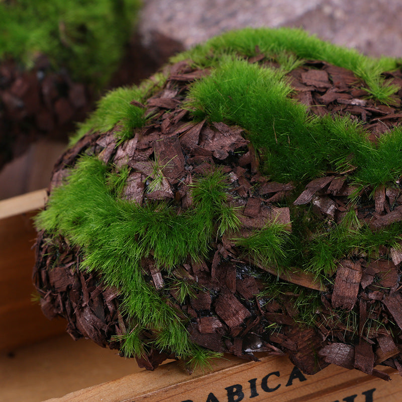 Artificial moss fairy garden decor model