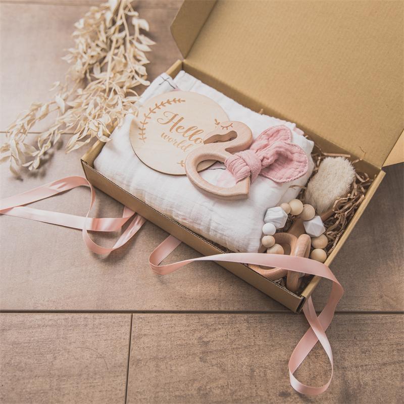 Baby gift box bath set